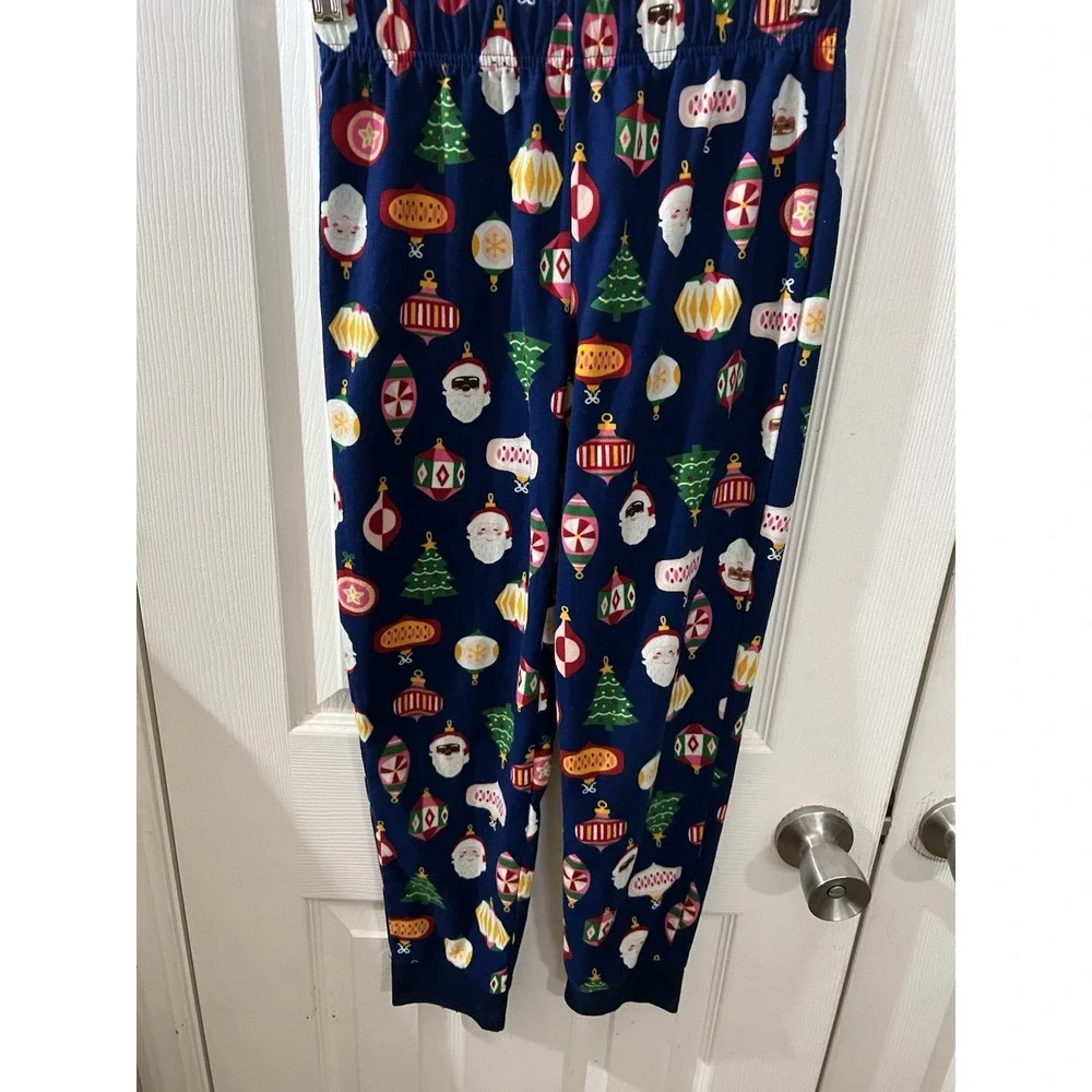 Youth Unisex‎ Christmas Pajamas- North Pole Trading Co Size Small 8